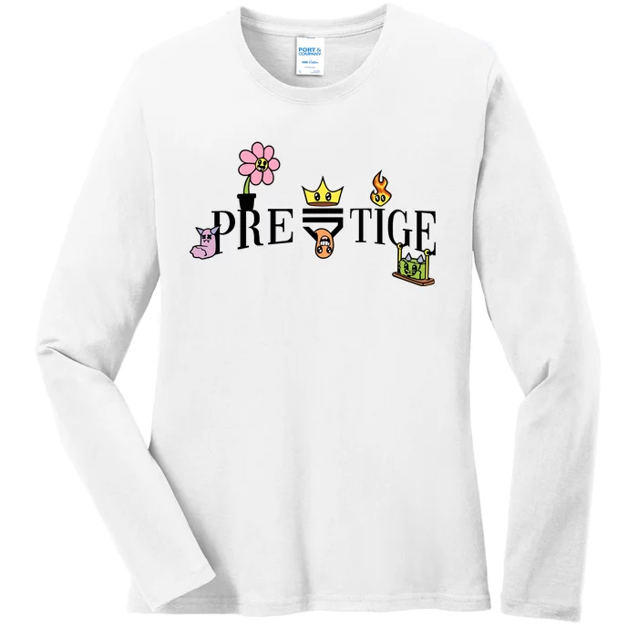 Fkn Prestige Illustrated Ladies Long Sleeve Shirt