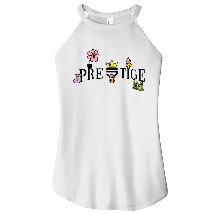 Fkn Prestige Illustrated Women’s Perfect Tri Rocker Tank