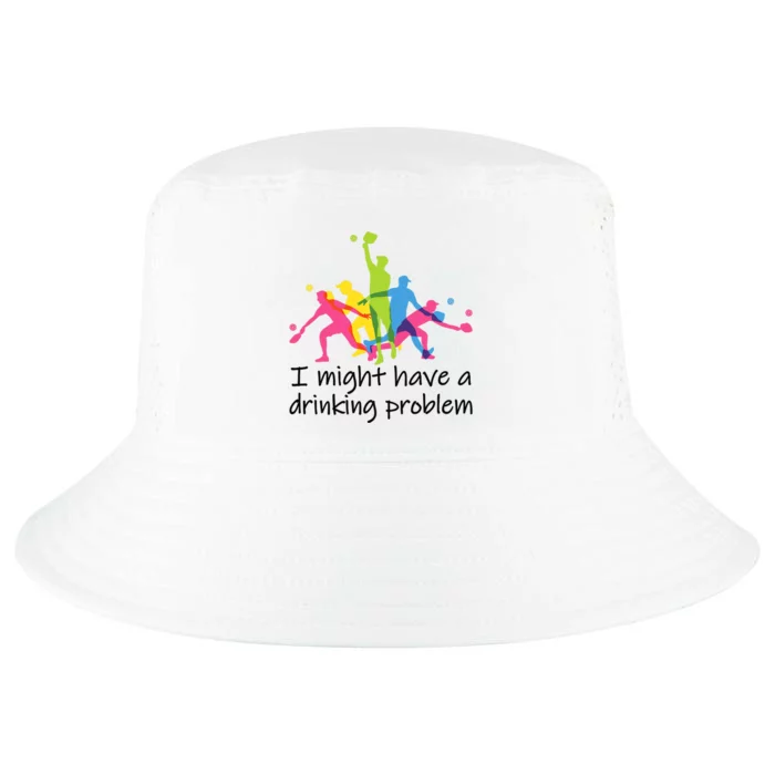 Funny Pickleball I Might Have A Dinking Problem Father's Day Premium Cool Comfort Performance Bucket Hat