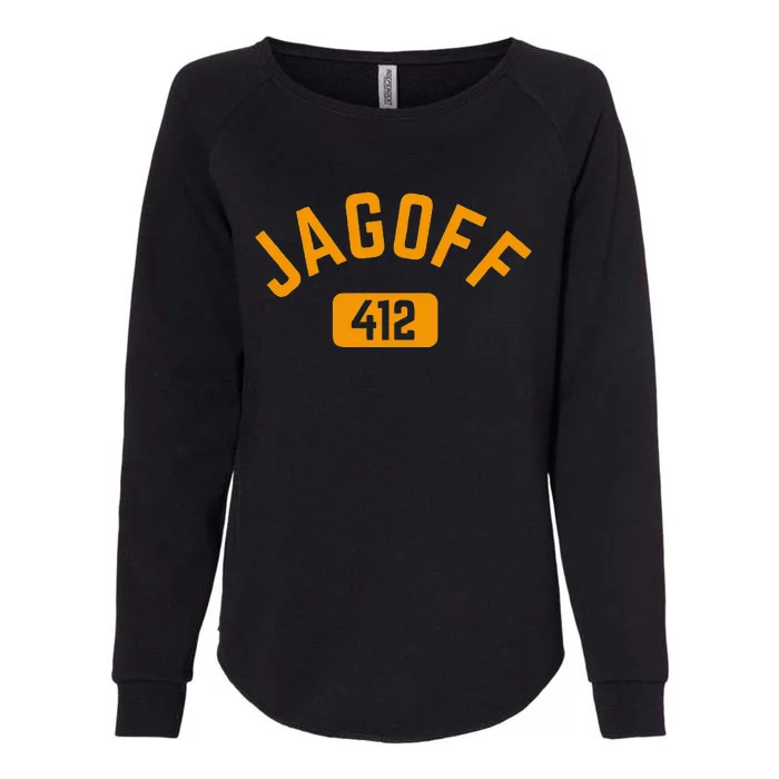 Funny Pittsburgh Jagoff 412 Steel City Pennsylvania Home Womens California Wash Sweatshirt