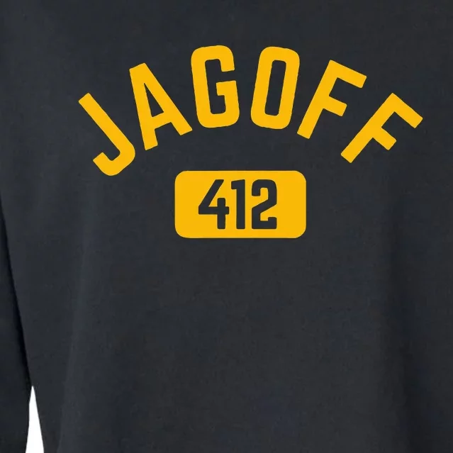 Funny Pittsburgh Jagoff 412 Steel City Pennsylvania Home Cropped Pullover Crew