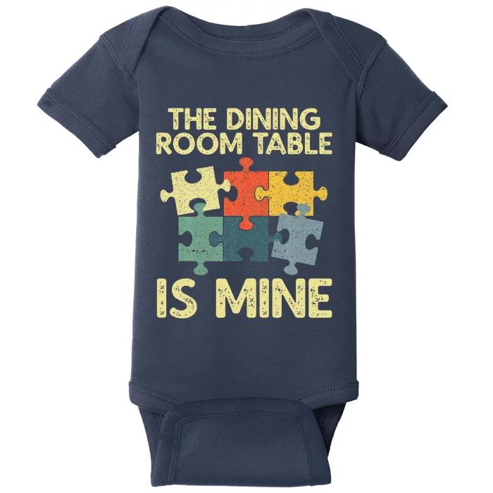 Funny Puzzle Jigsaw Puzzle Lover Baby Bodysuit