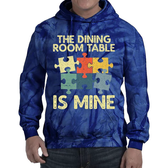 Funny Puzzle Jigsaw Puzzle Lover Tie Dye Hoodie