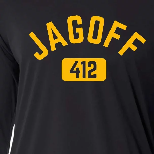 Funny Pittsburgh Jagoff 412 Steel City Pennsylvania Home Cooling Performance Long Sleeve Crew