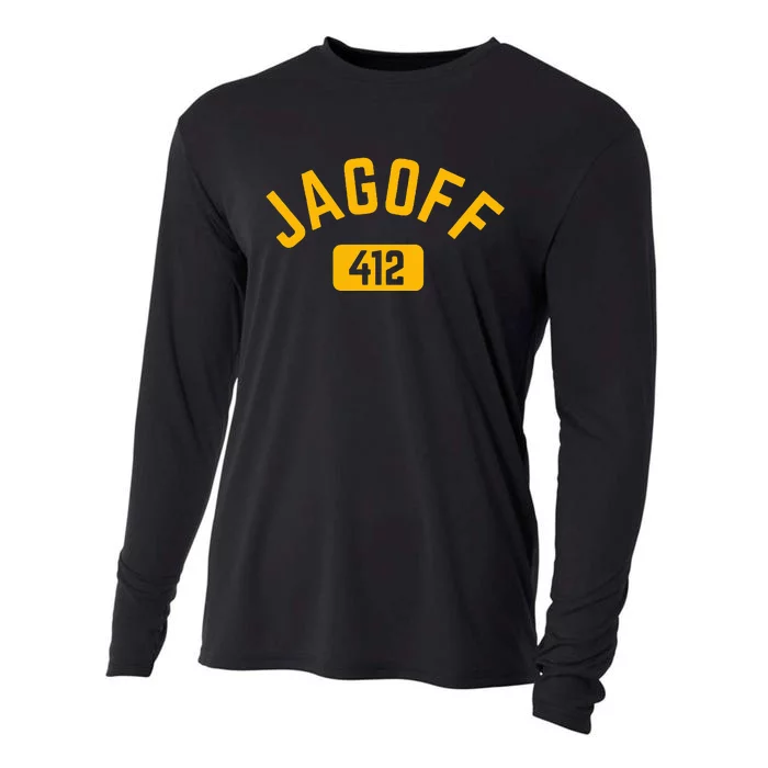 Funny Pittsburgh Jagoff 412 Steel City Pennsylvania Home Cooling Performance Long Sleeve Crew