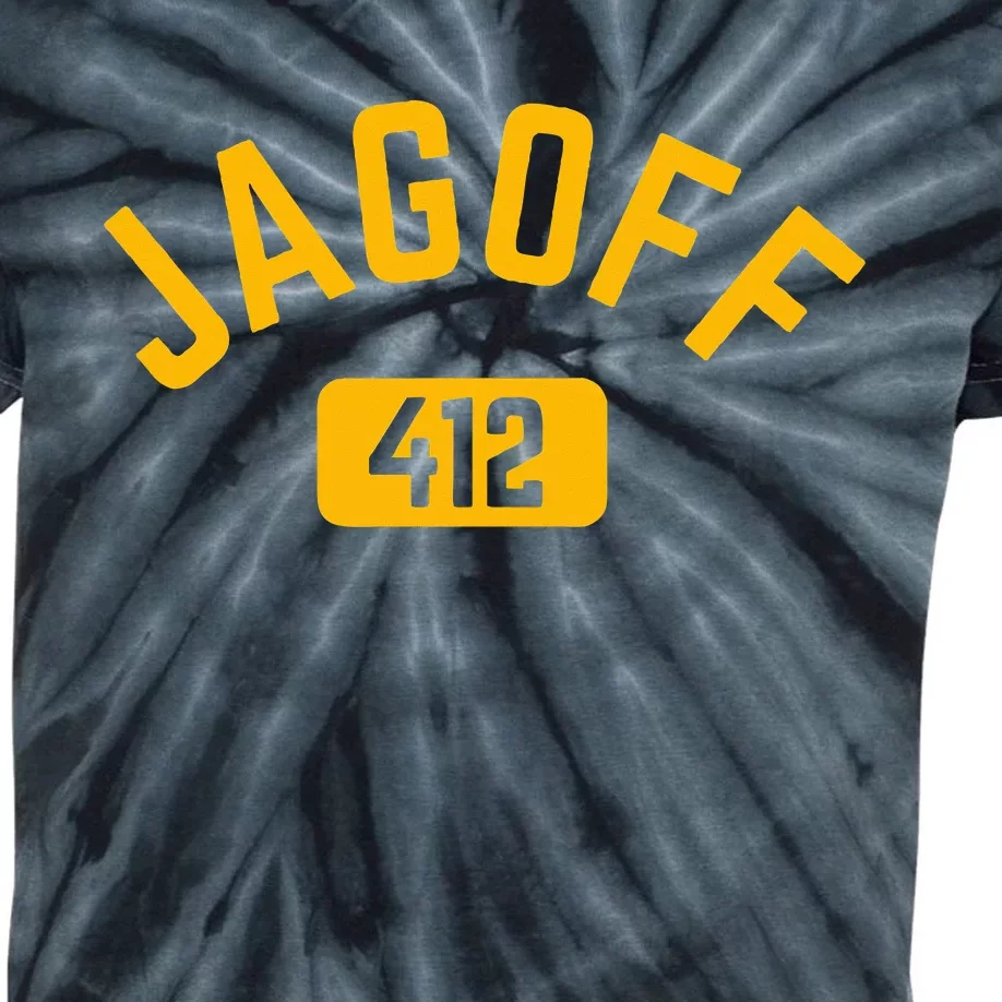 Funny Pittsburgh Jagoff 412 Steel City Pennsylvania Home Kids Tie-Dye T-Shirt