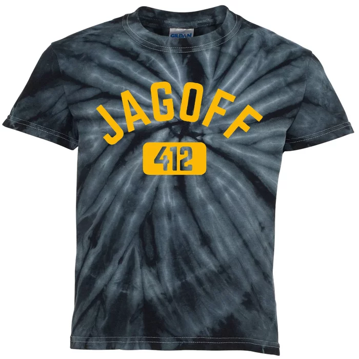 Funny Pittsburgh Jagoff 412 Steel City Pennsylvania Home Kids Tie-Dye T-Shirt