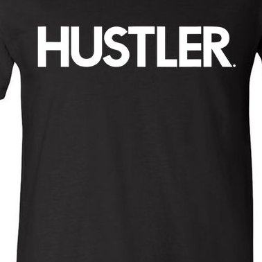 Funny Poolhall Junkies Hustler Gift Billiards Pool Player Gift V-Neck T-Shirt
