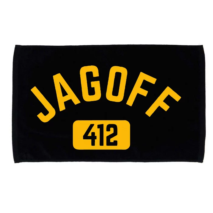 Funny Pittsburgh Jagoff 412 Sl City Pennsylvania Home Microfiber Hand Towel