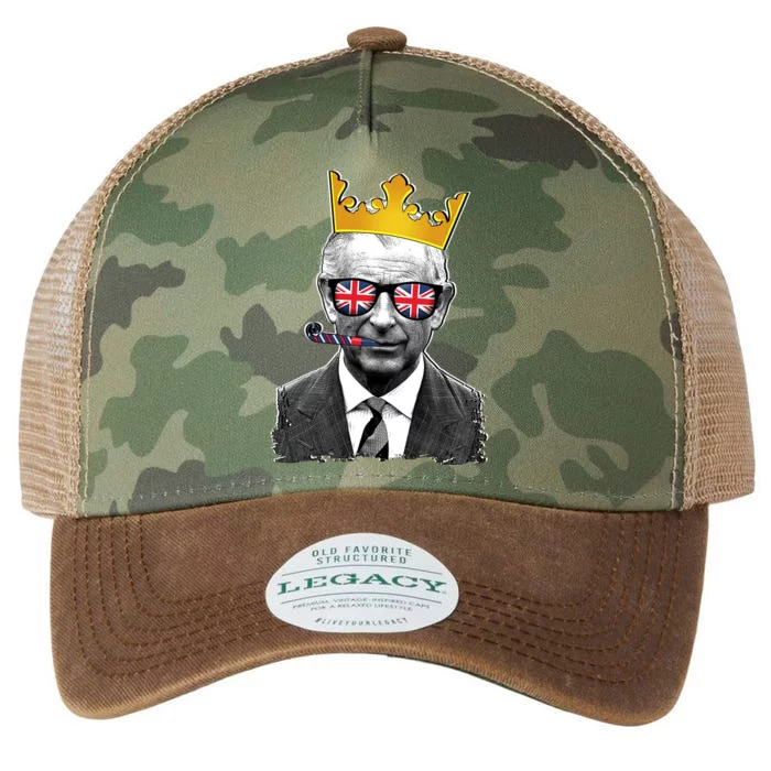 Funny Party King Coronation Prince King Charles Legacy Tie Dye Trucker Hat