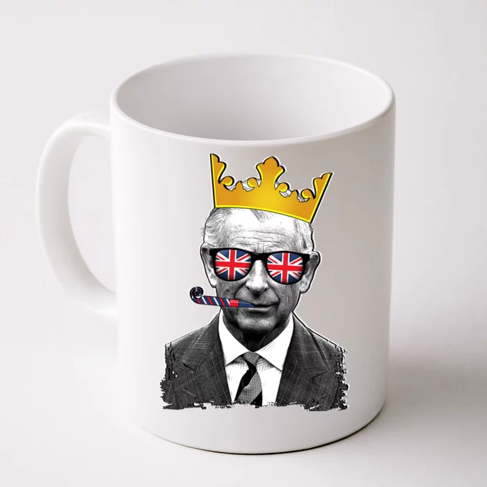 Funny Party King Coronation Prince King Charles Front & Back Coffee Mug