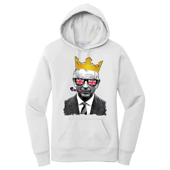 Funny Party King Coronation Prince King Charles Women's Pullover Hoodie