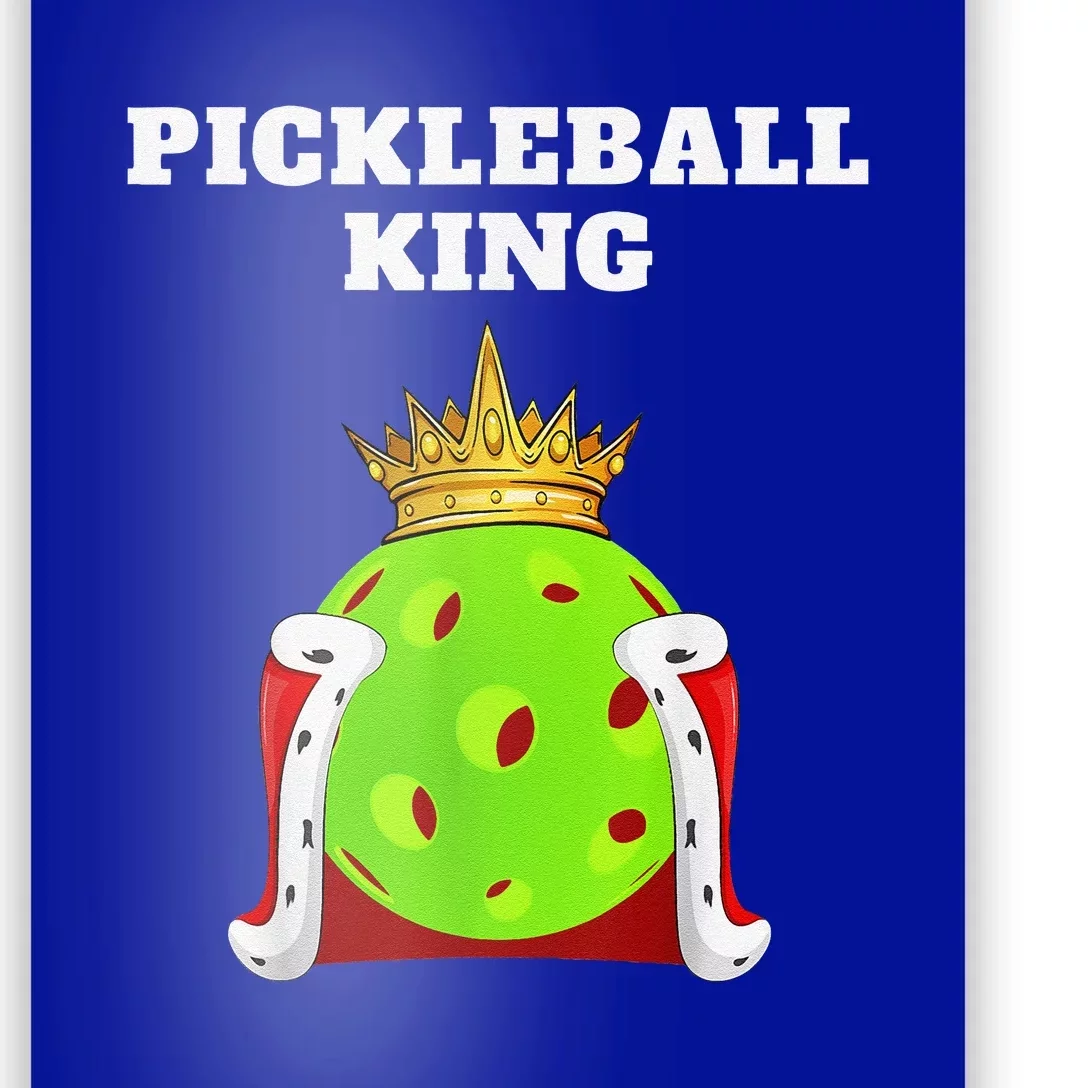 Funny Pickleball King For Pickleball Player Poster