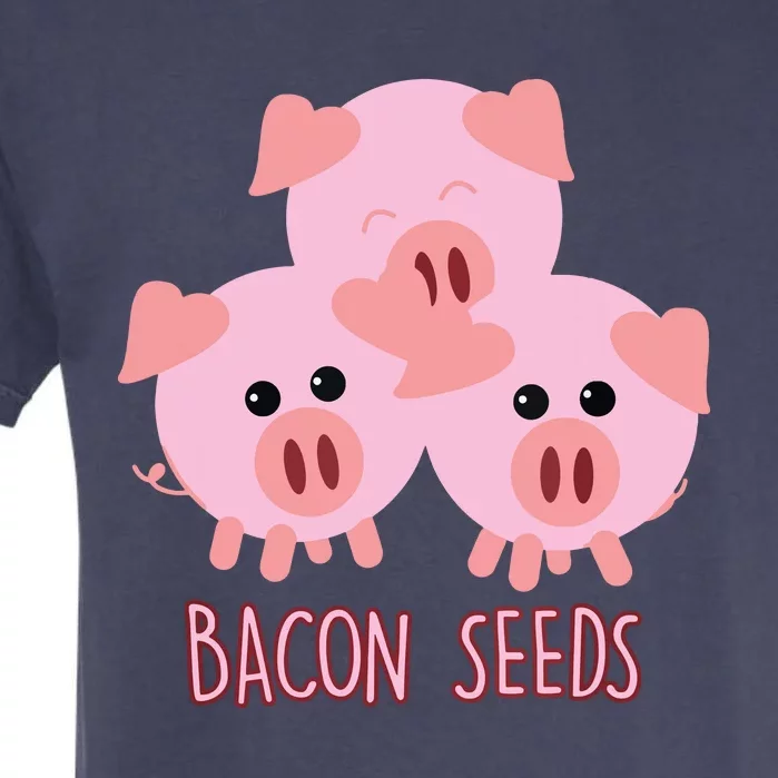 Funny Paleo Keto Bacon Seeds Three Pigs Garment-Dyed Heavyweight T-Shirt