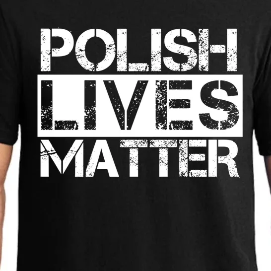 Funny Polish Lives Matter Poland Pride Gift Pajama Set