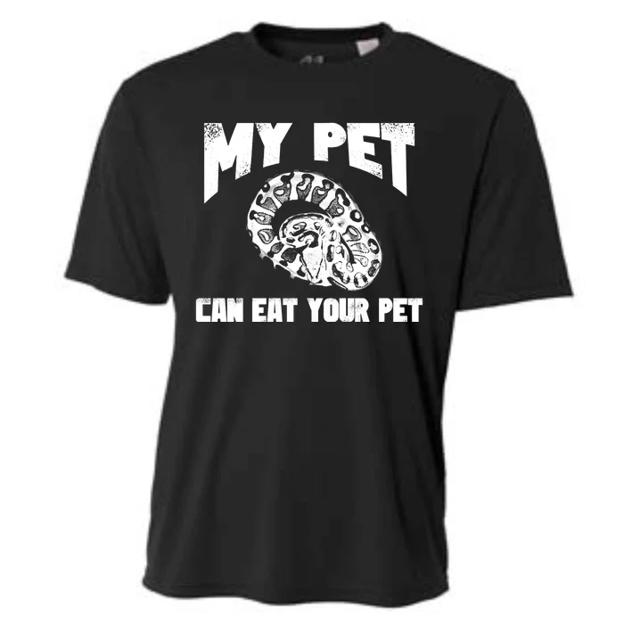 Funny Pet Love Ball Python Gift Funny Gift Snake Lovers Gift Cooling Performance Crew T-Shirt