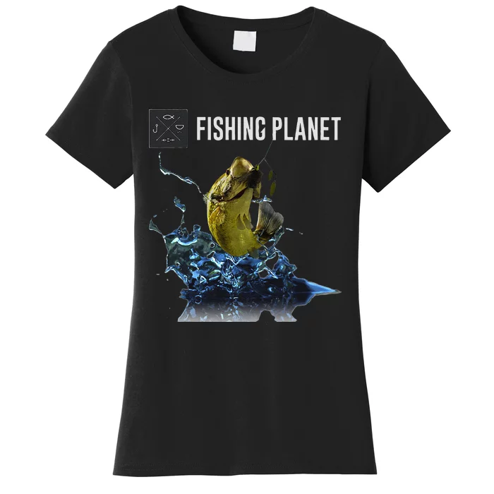 Fishing Planet LargeMouth Bass Women's T-Shirt