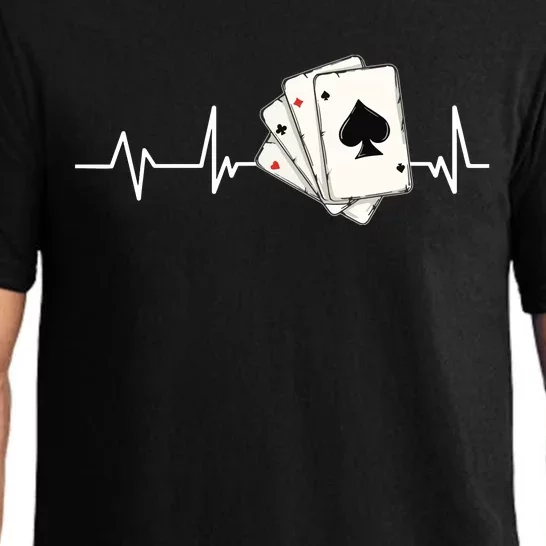 Funny Poker Lover Design For Gamblers Poker Player Pajama Set