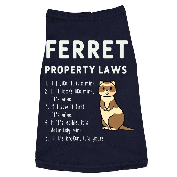 Ferret Property Laws Five Statements By Ferrets Doggie Tank