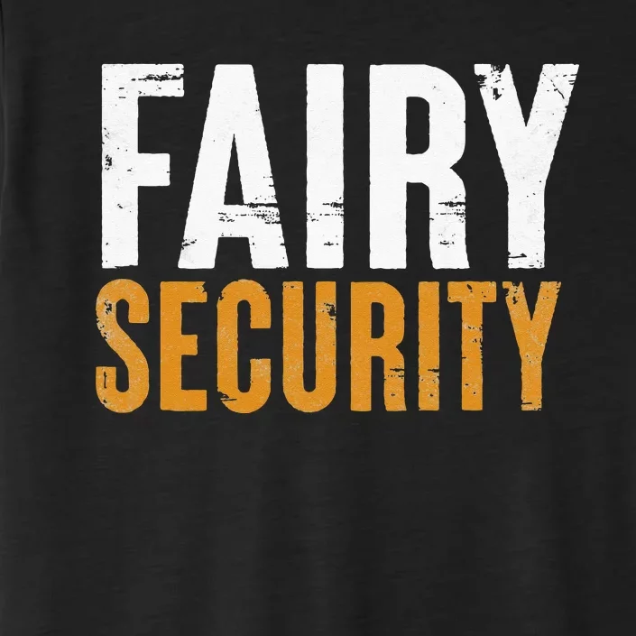 Funny Parents Lazy Easy Costume Fairy Security Halloween Dad ChromaSoft Performance T-Shirt