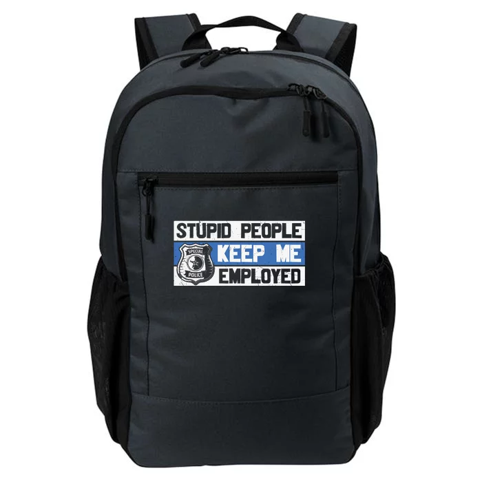 Funny Police Law Enforcement Daily Commute Backpack