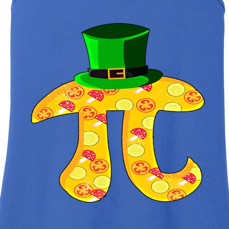 Funny Pi Leprechaun Hat With Pi Pizza For Pi Day Funny Gift Ladies Essential Tank