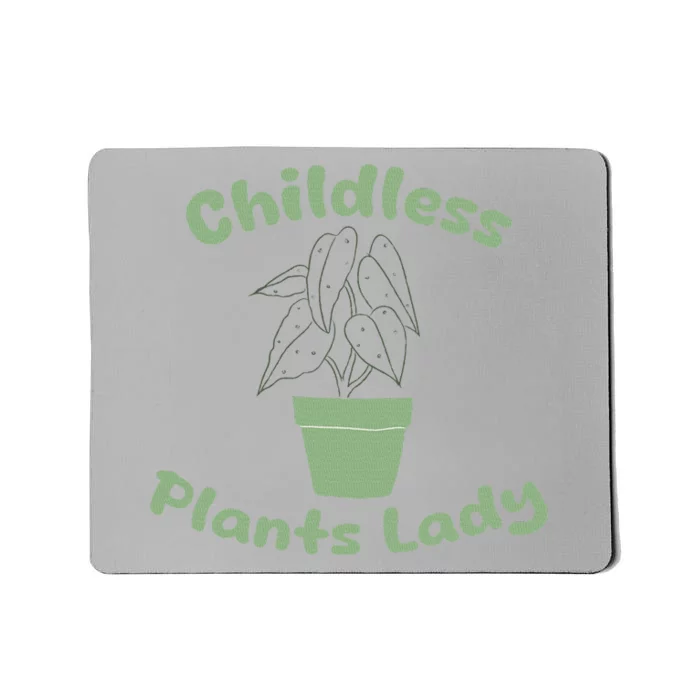 Funny Plant Lady Garden Art For Plant Lovers Mousepad