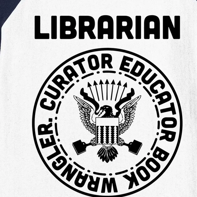 Funny Punk Librarian Gift Great Gift Baseball Sleeve Shirt