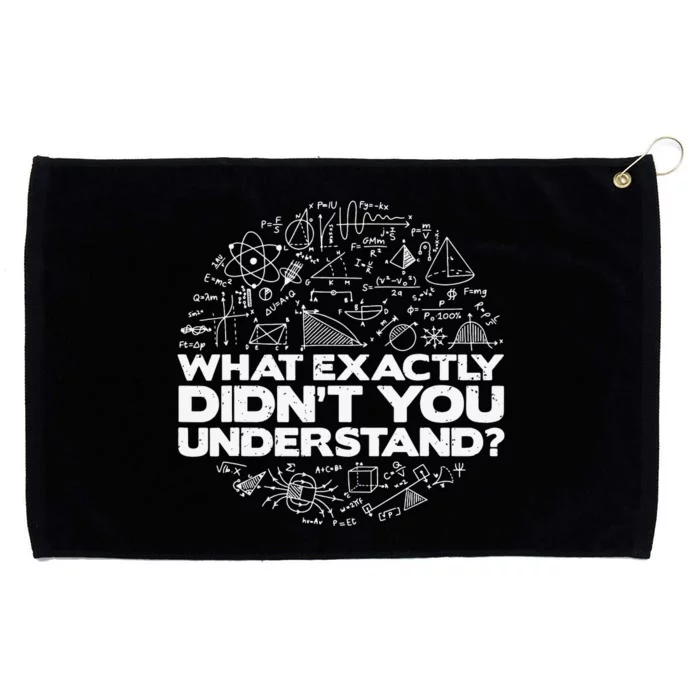 Funny Physics Lover Tee Physics Humor Grommeted Golf Towel