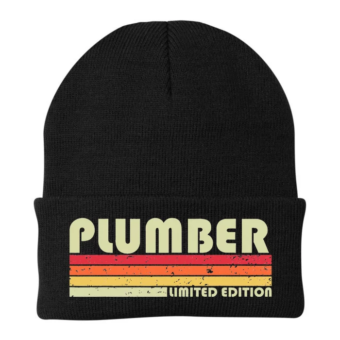 Funny PLUMBER Limited Edition Knit Cap Winter Beanie