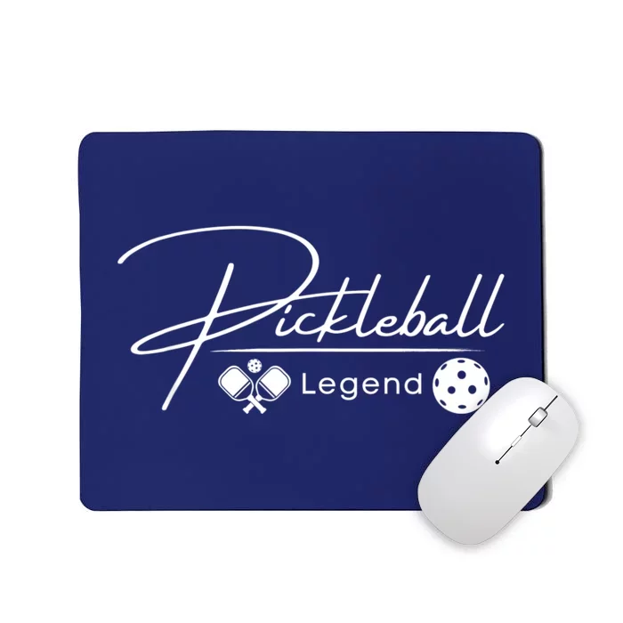 Funny Pickleball Legend Player Mousepad