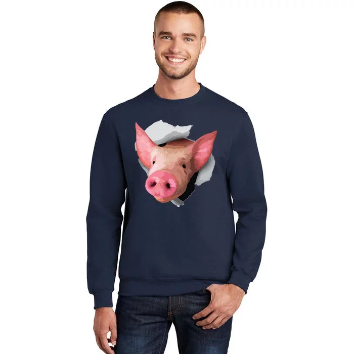 Funny Pig Lover Shirts Farm Animal Sweatshirt