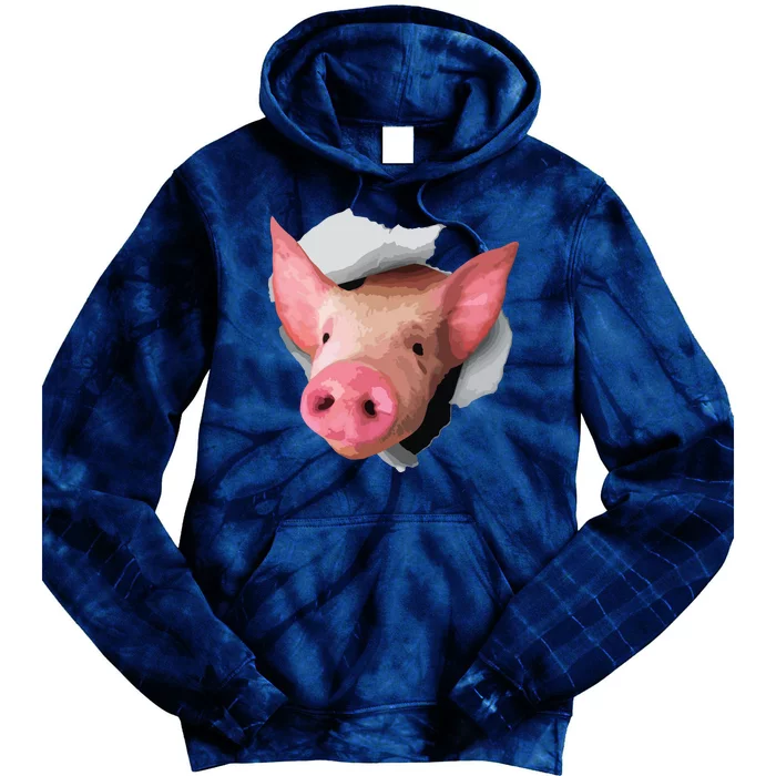 Funny Pig Lover Shirts Farm Animal Tie Dye Hoodie