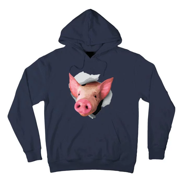 Funny Pig Lover Shirts Farm Animal Tall Hoodie