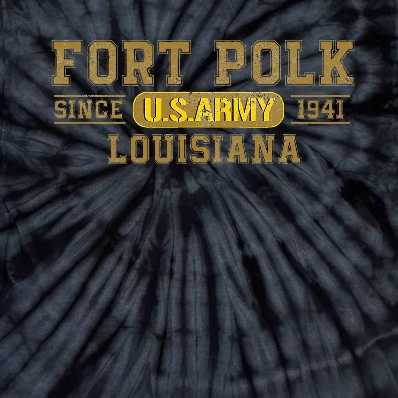 Fort Polk Louisiana Tie-Dye T-Shirt