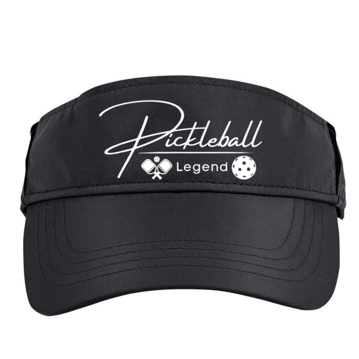 Funny Pickleball Legend Player Adult Drive Performance Visor