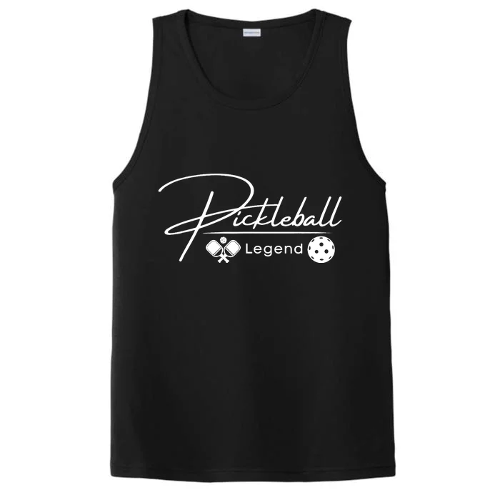 Funny Pickleball Legend Player Performance Tank