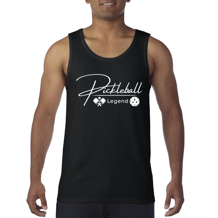 Funny Pickleball Legend Player Tank Top