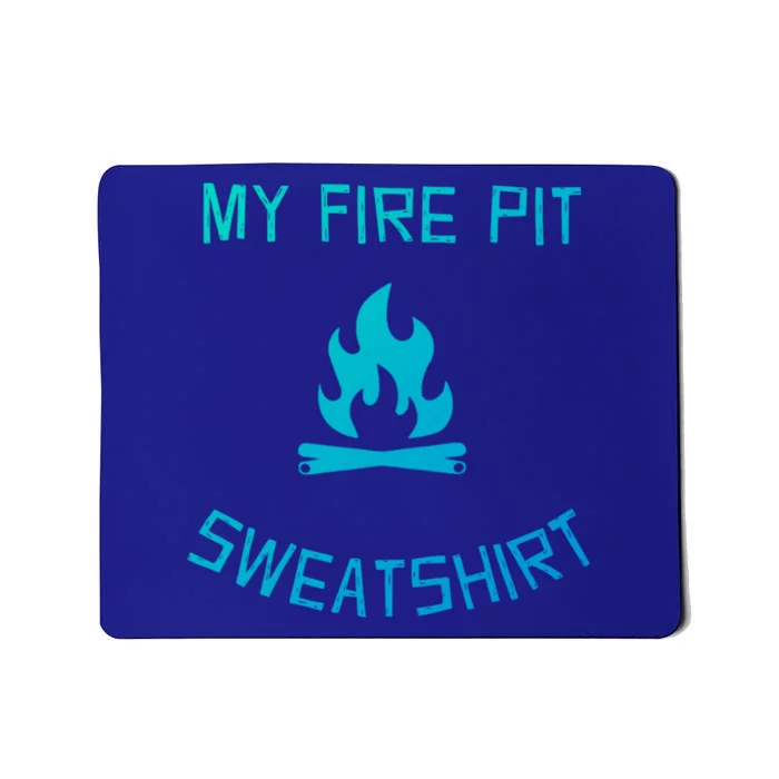 Fire Pit Lake Life Campfire Bonfire Camping Gift Mousepad