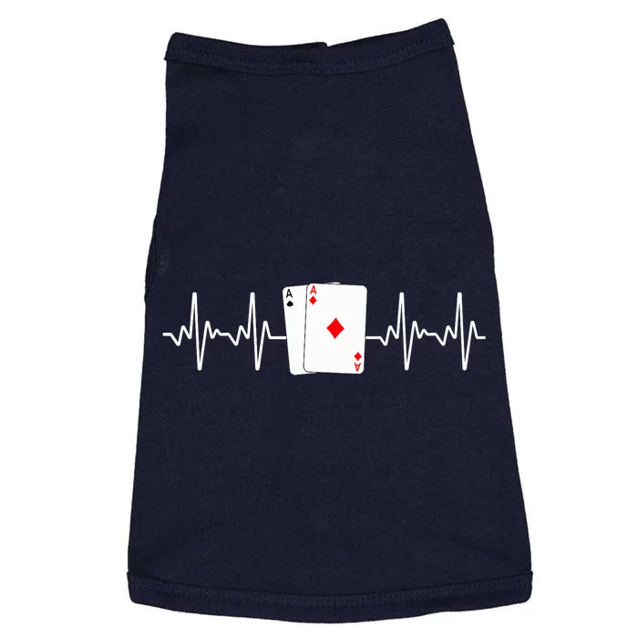 Funny Poker Lover Design Gamblers Poker Player Doggie Tank