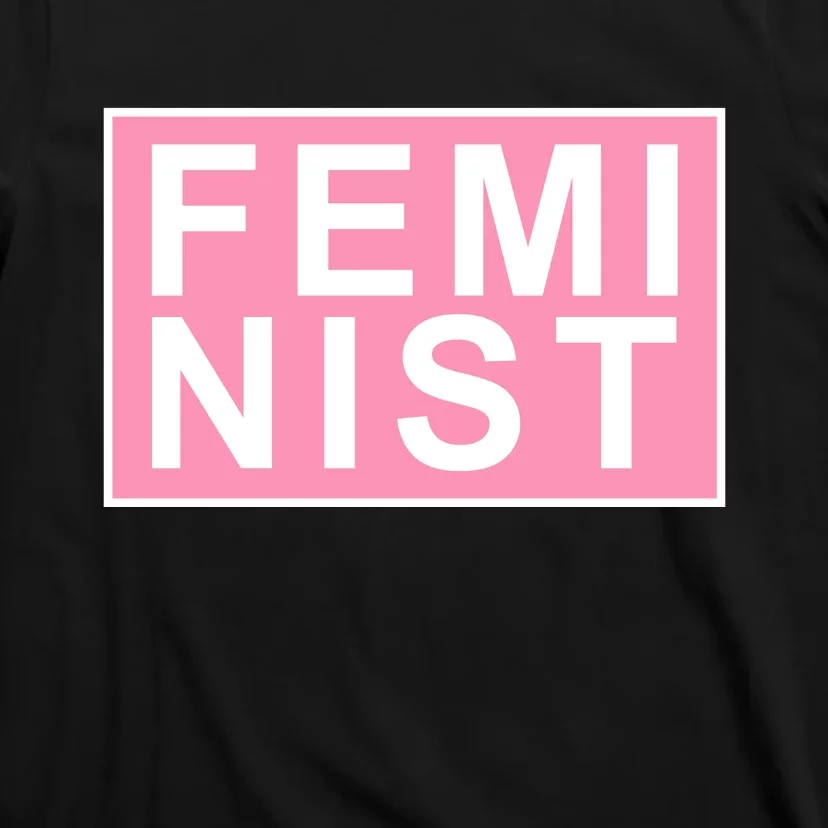 Feminist Pink Logo T-Shirt