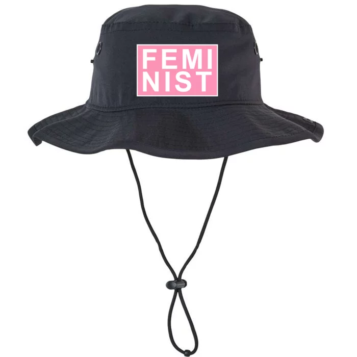 Feminist Pink Logo Legacy Cool Fit Booney Bucket Hat