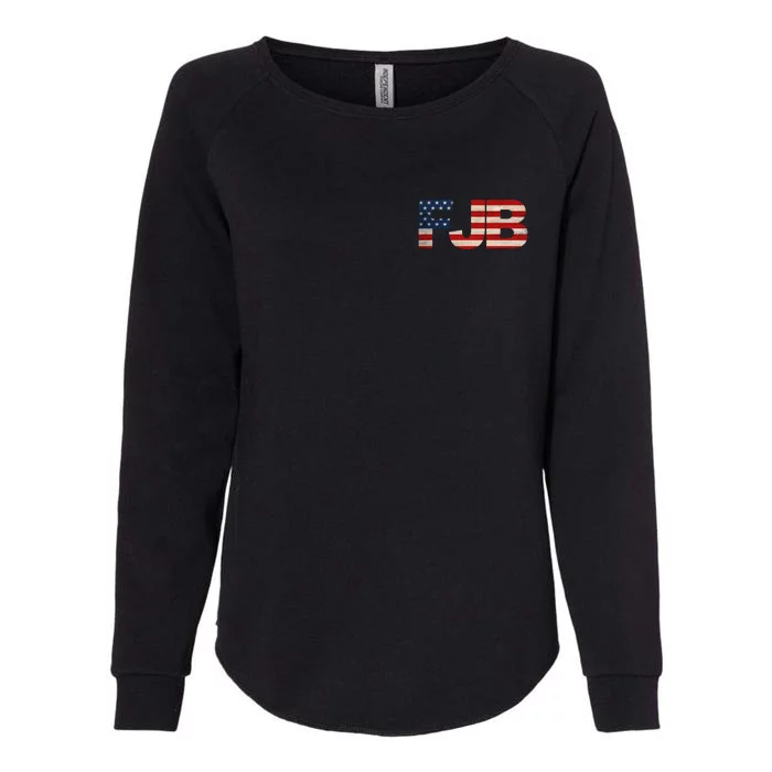 FJB Pocket Logo F*ck Joe Biden Womens California Wash Sweatshirt