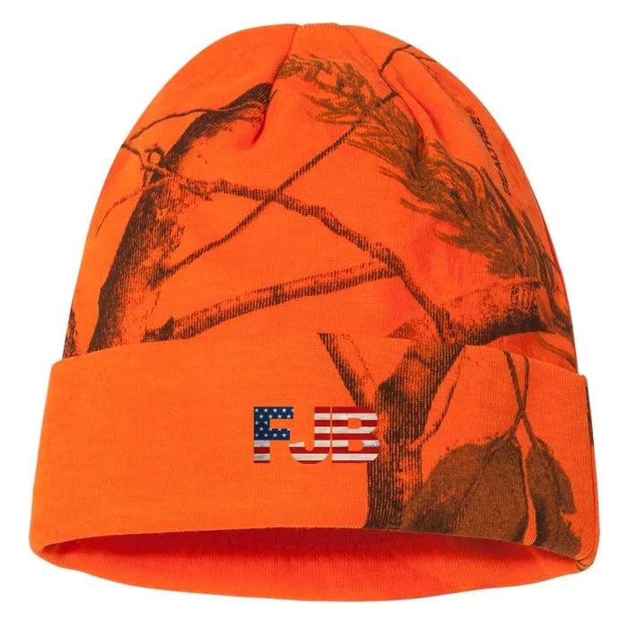 FJB Pocket Logo F*ck Joe Biden Kati - 12in Camo Beanie