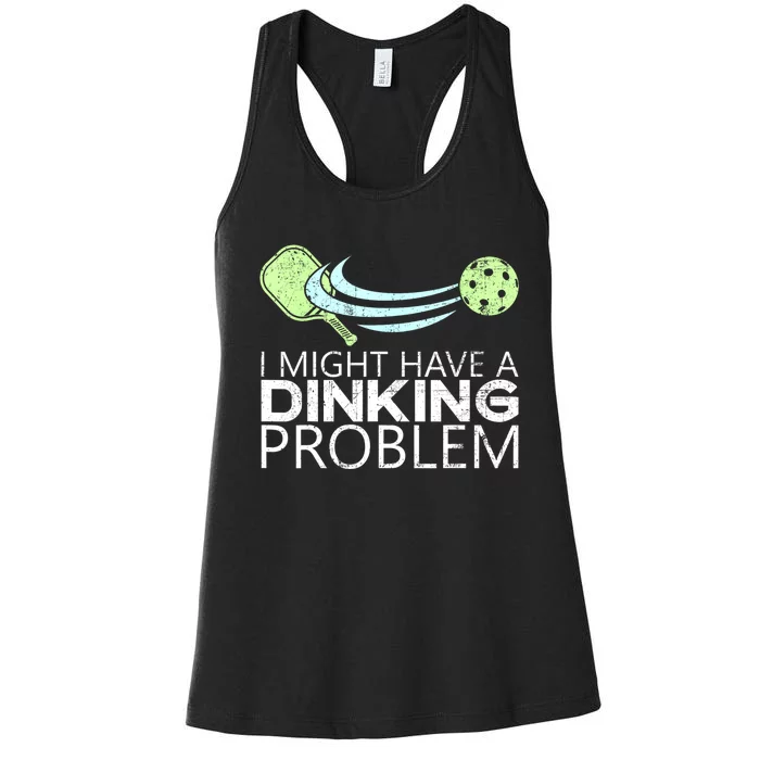 Funny Pickleball Lover Pickleball Player Pickleball Women's Racerback Tank