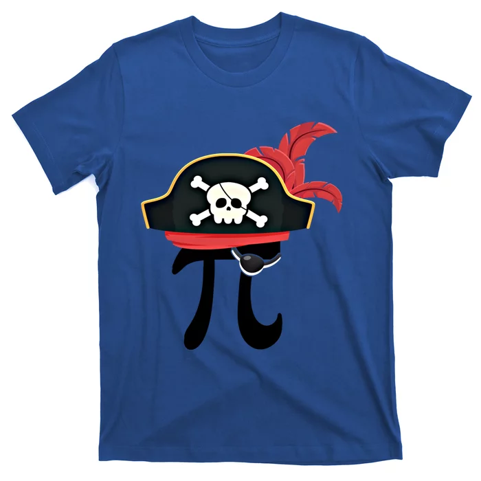 Funny Pirate Math Teacher Geek Pirate Lover Happy Pi Day Gift T-Shirt