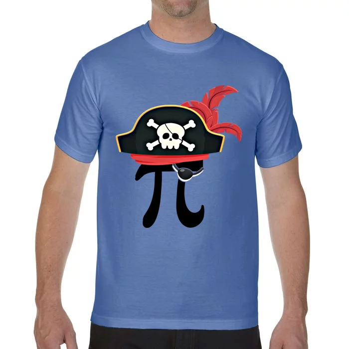 Funny Pirate Math Teacher Geek Pirate Lover Happy Pi Day Gift Comfort Colors T-Shirt