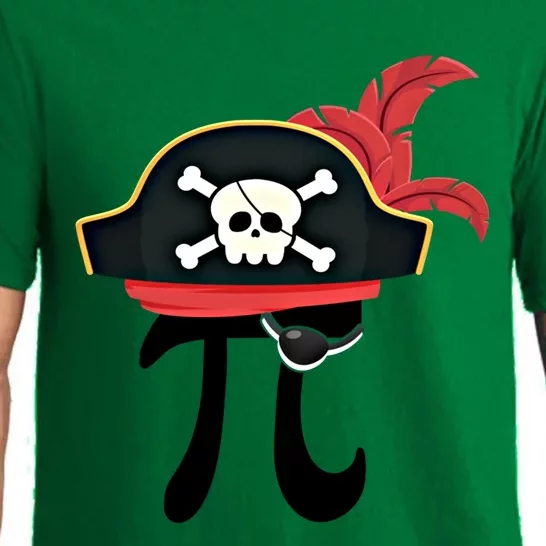 Funny Pirate Math Teacher Geek Pirate Lover Happy Pi Day Gift Pajama Set