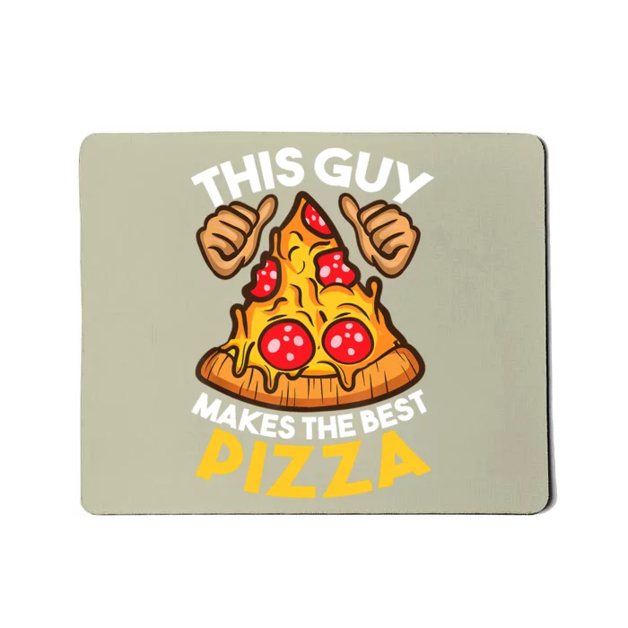 Funny Pizza Maker Gift For Men Women Cool Guy Best Pizza Gift Mousepad