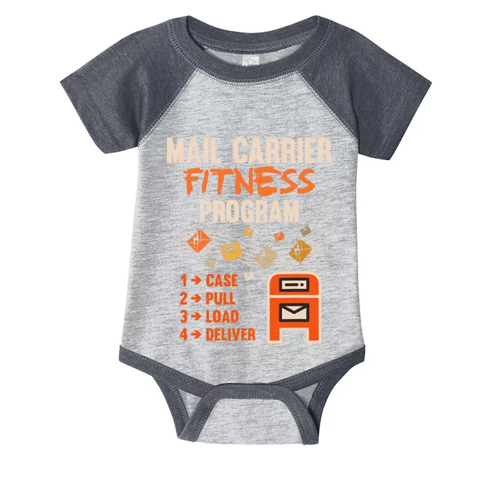 Funny Postman Mail Carrier Rural Carrier Letter Gift Infant Baby Jersey Bodysuit